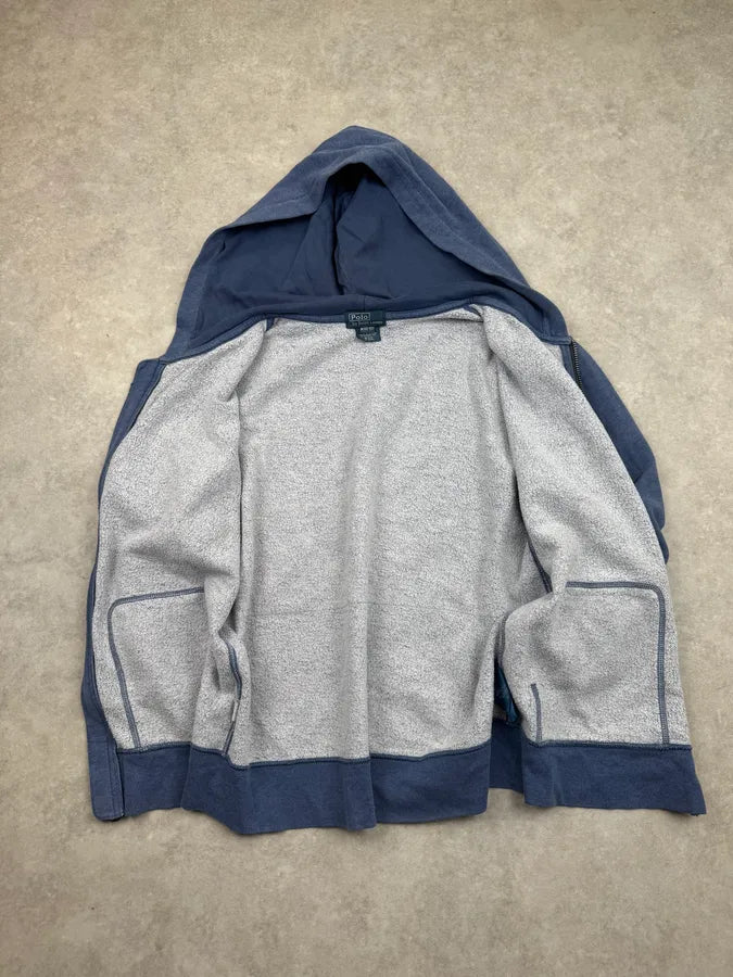 2010s Ralph Lauren Navy American Flag Zip-up Hooded Sweater WQCfTsQ 7