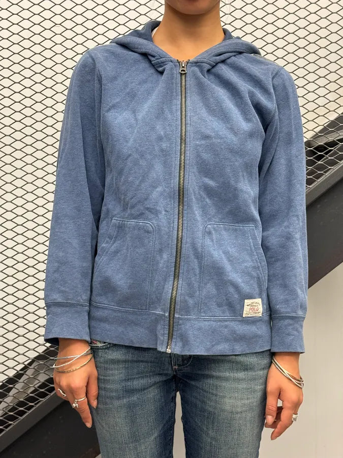 2010s Ralph Lauren Navy American Flag Zip-up Hooded Sweater WQCfTsQ 1