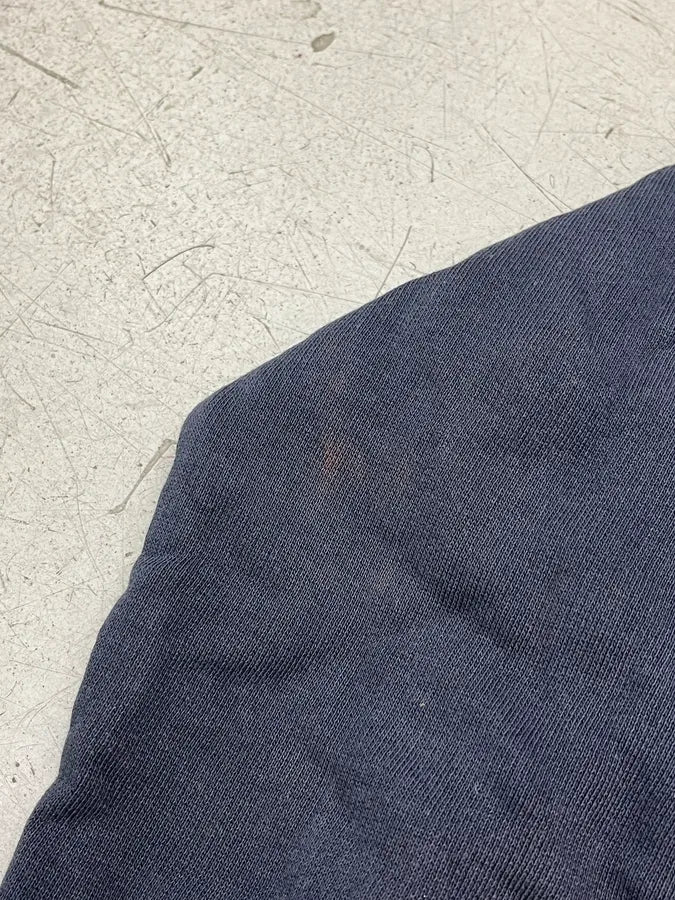 2000s Ralph Lauren Navy Cotton Distressed Flag Hoodie XfffekP 9