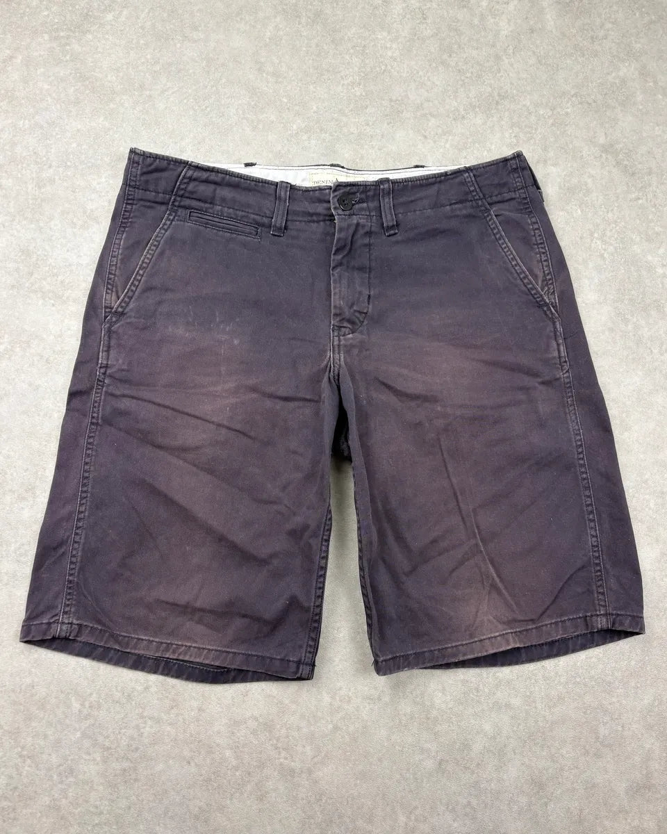 2010s Ralph Lauren Navy Faded Classic Shorts sVEzpRJ 0