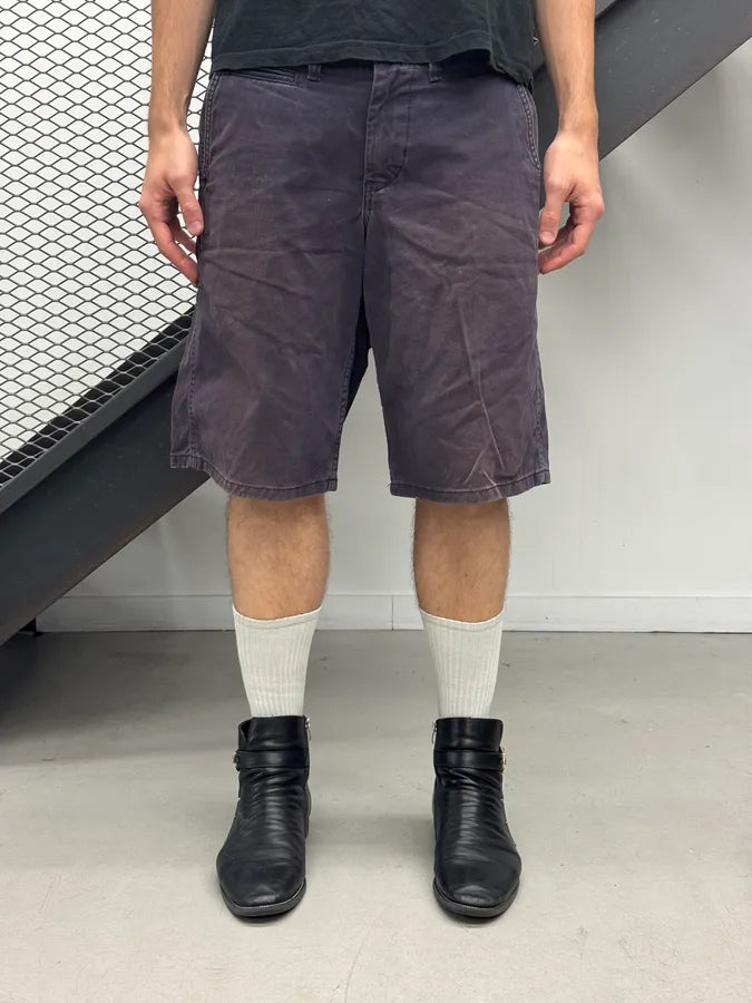 2010s Ralph Lauren Navy Faded Classic Shorts sVEzpRJ 1