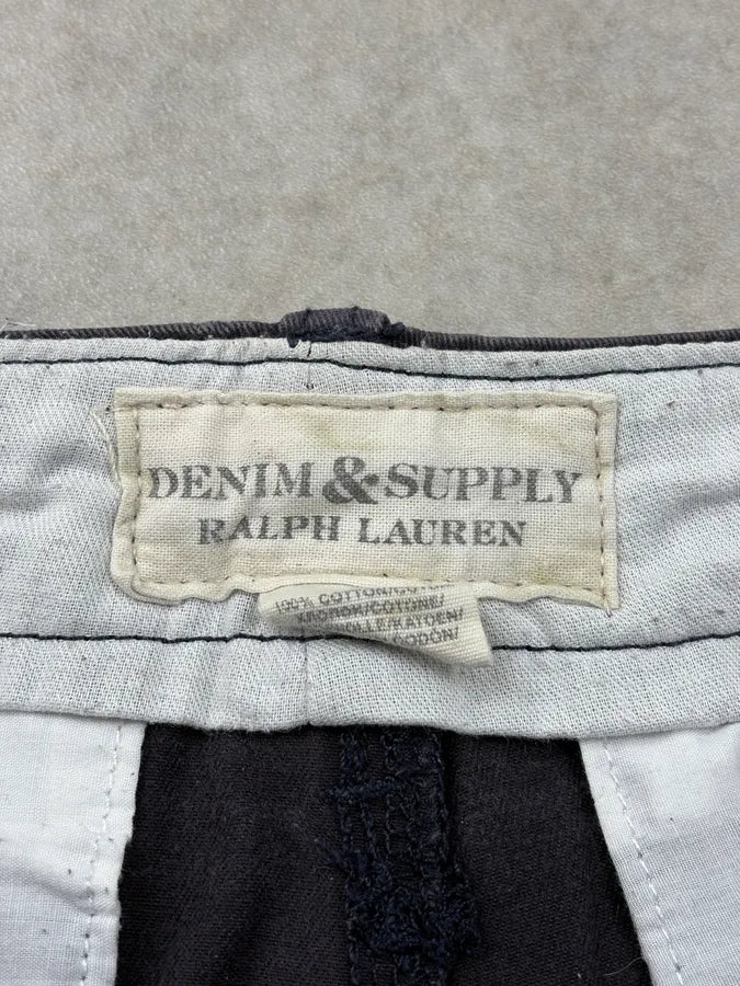 2010s Ralph Lauren Navy Faded Classic Shorts sVEzpRJ 9