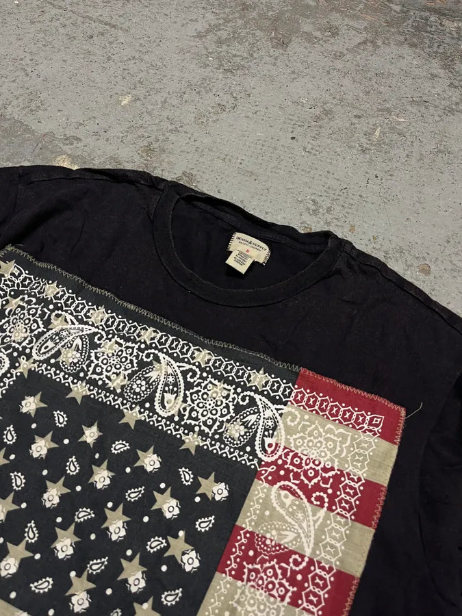 2000s Ralph Lauren US Flag Purple T-Shirt fdEZfWj 4