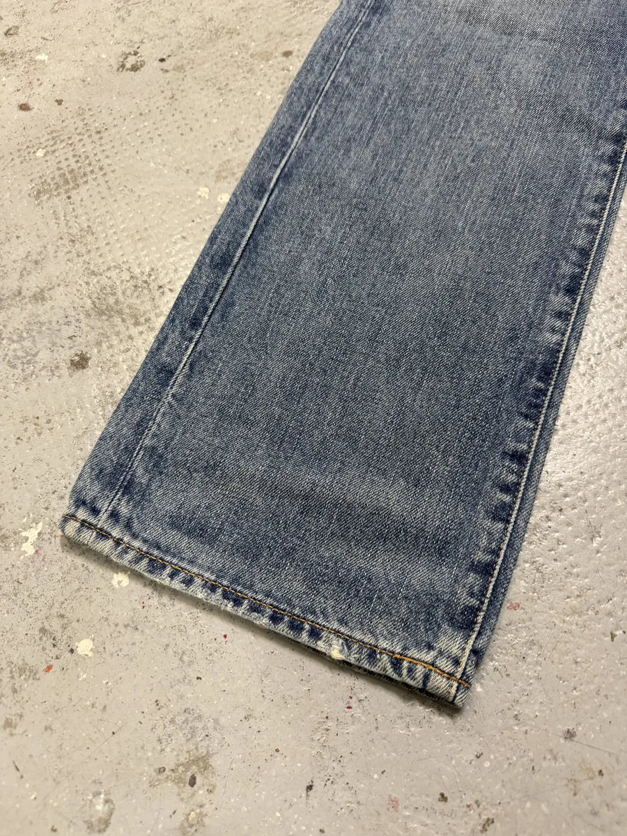 2000s Ralph Lauren USA Denim & Supply Blue Faded Jeans punAkgs 8