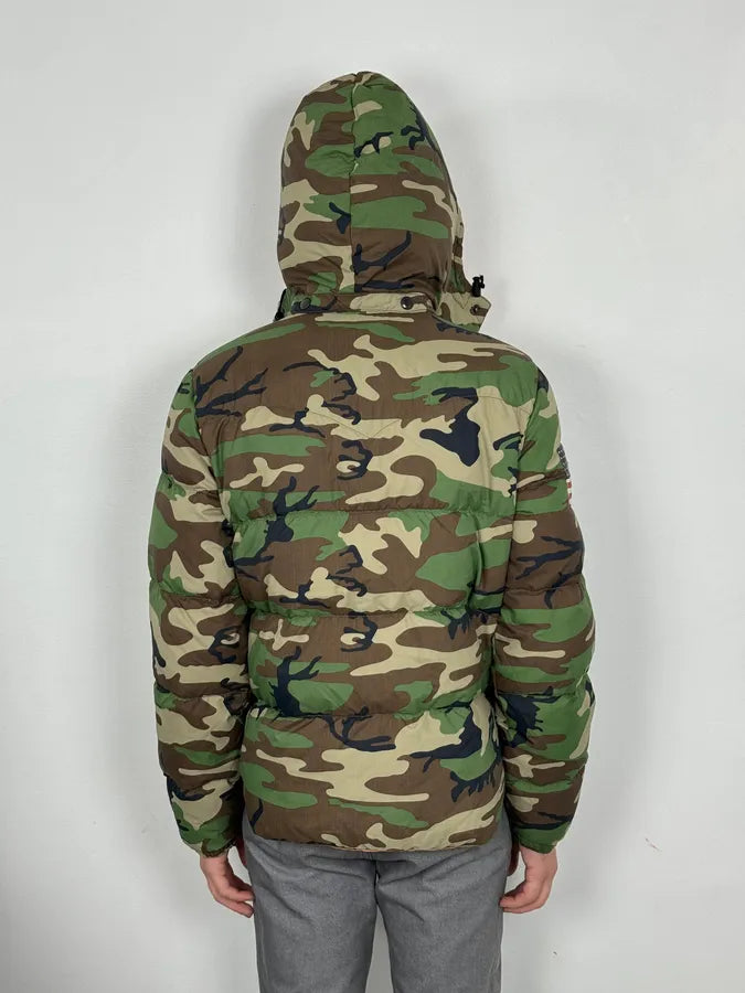 2000s Ralph Lauren USA Flag Camo Puffer Jacket cxfovTM 2