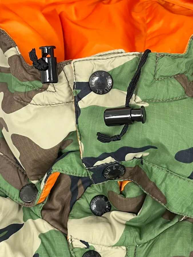 2000s Ralph Lauren USA Flag Camo Puffer Jacket cxfovTM 9