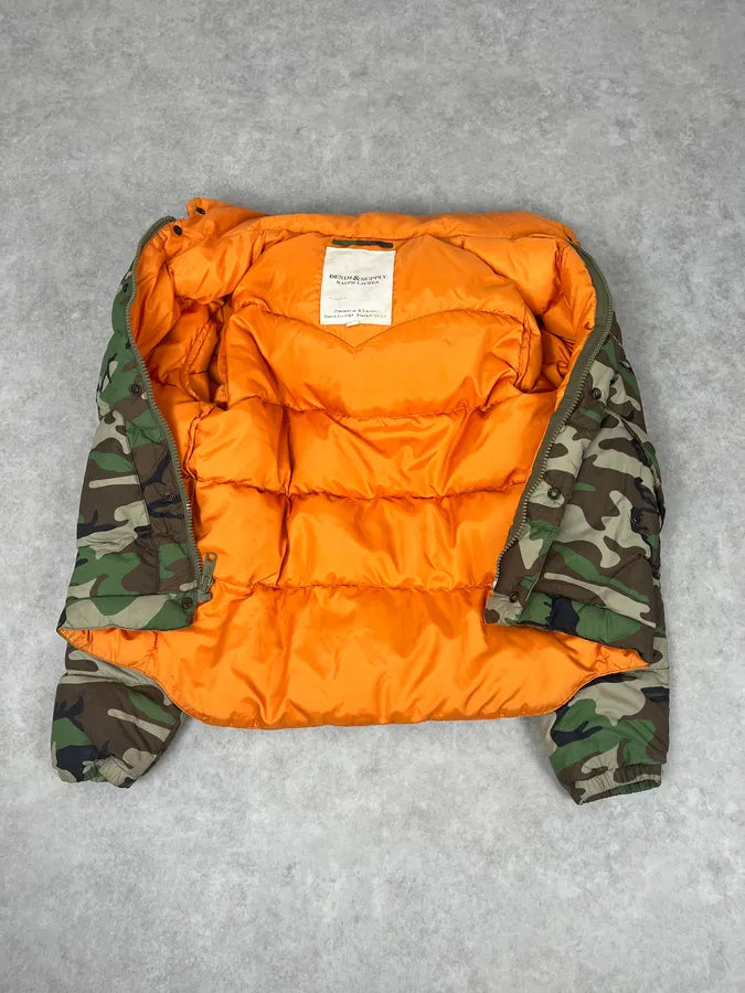 2000s Ralph Lauren USA Flag Camo Puffer Jacket cxfovTM 7
