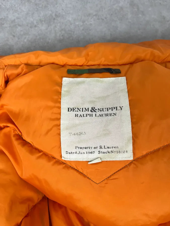 2000s Ralph Lauren USA Flag Camo Puffer Jacket cxfovTM 11