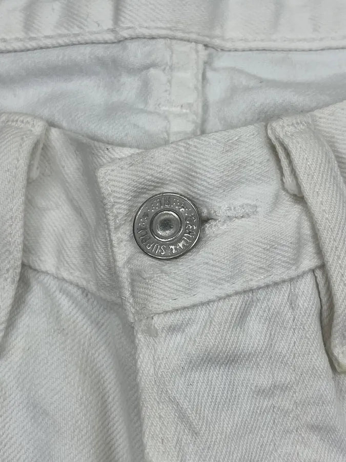 2010s Ralph Lauren White Straight Denim Jeans HuSHLQP 10