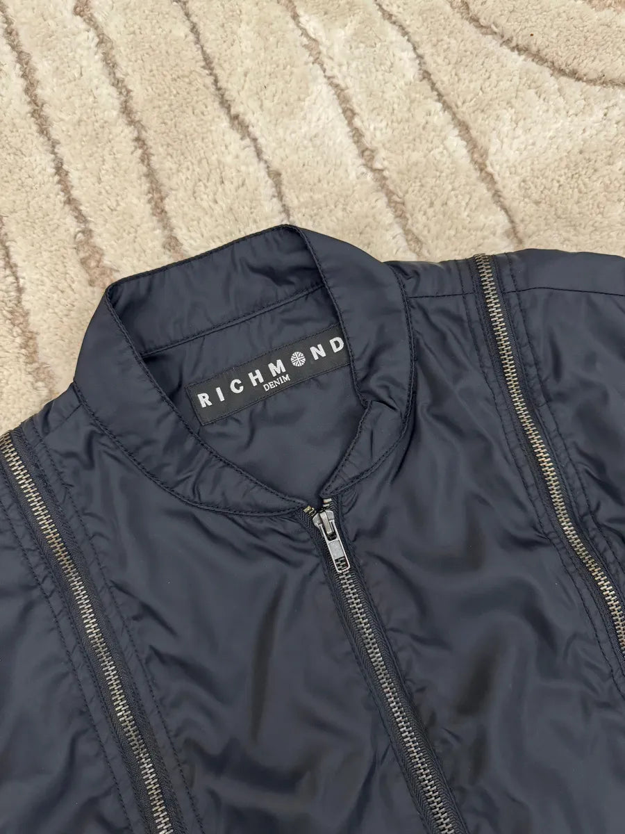 2000s Richmond 3-Zip Jacket (S/M) 4