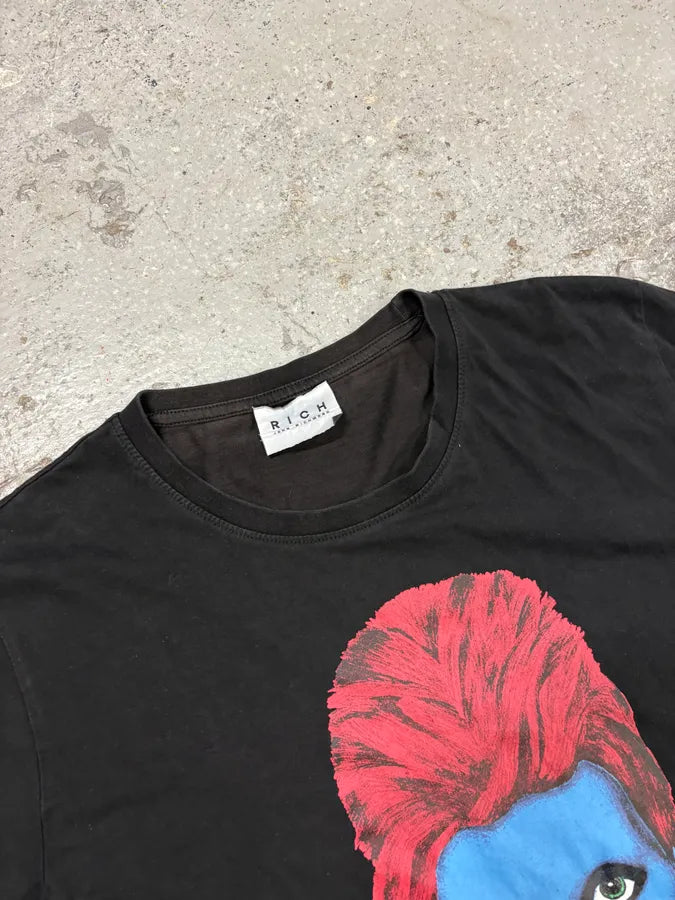 2000s Richmond David Bowie Black T-Shirt OxFxzVf 4