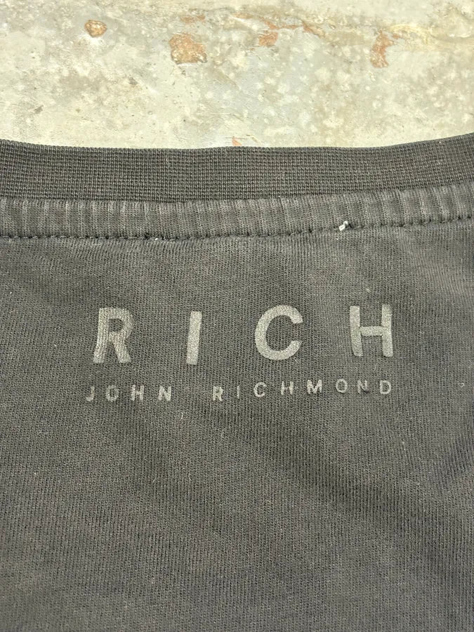 2000s Richmond David Bowie Black T-Shirt OxFxzVf 6