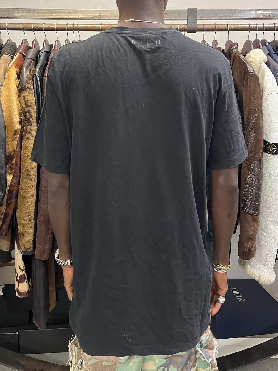 2000s Richmond David Bowie Black T-Shirt OxFxzVf 2