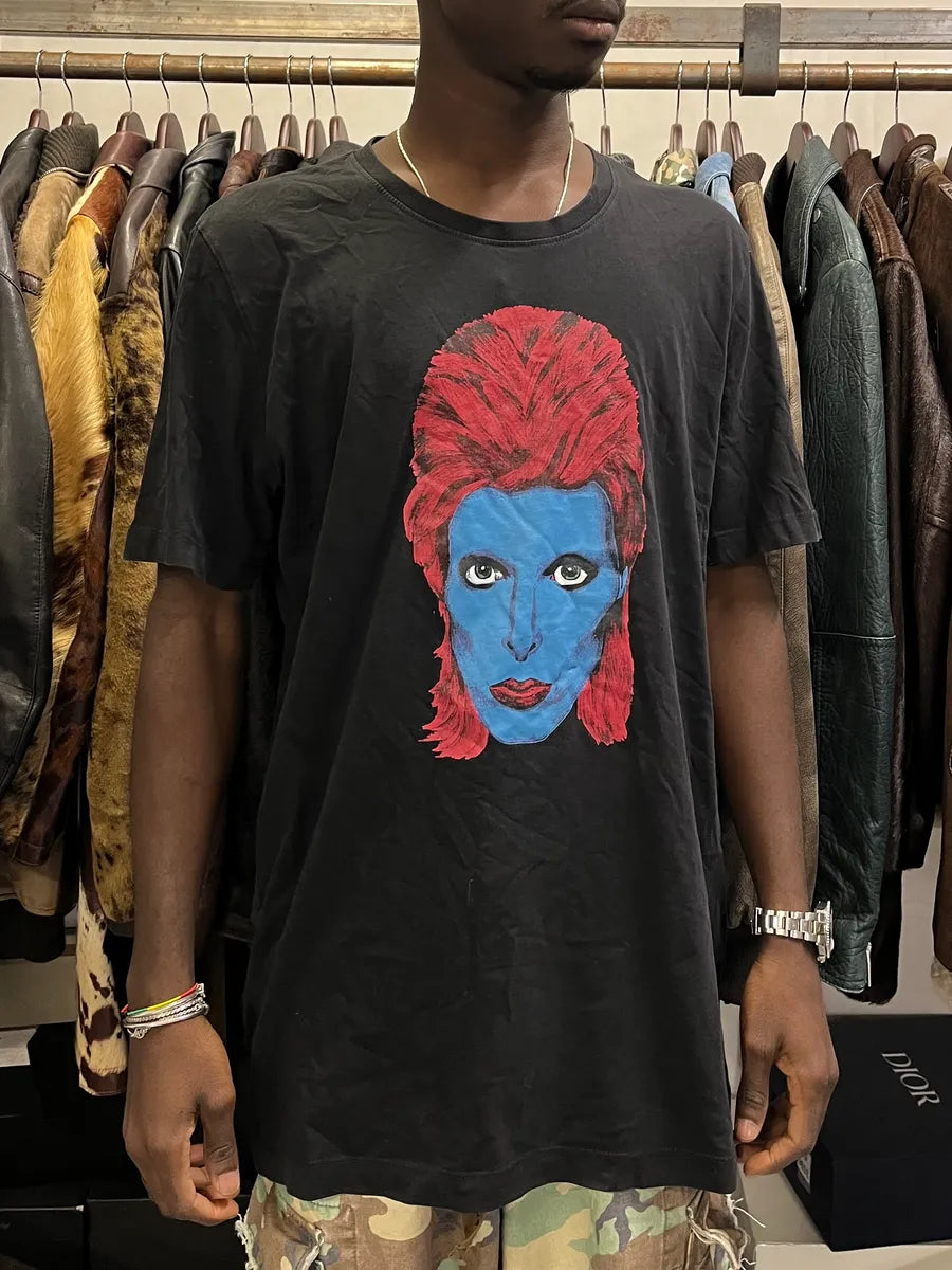 2000s Richmond David Bowie Black T-Shirt OxFxzVf 1