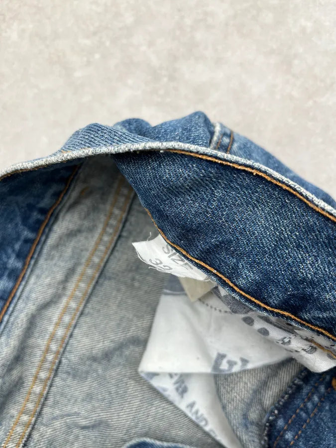 2000s Richmond Rich Blue Rebel Denim Jeans WSxnsnk 13