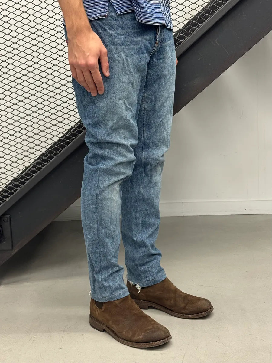 2000s Richmond Rich Blue Rebel Denim Jeans WSxnsnk 4