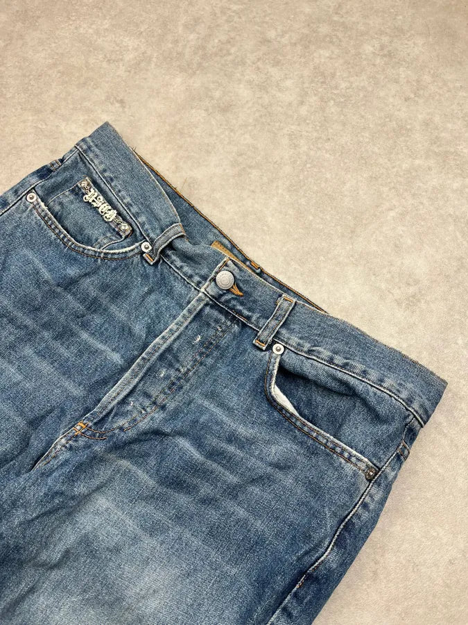 2000s Richmond Rich Blue Rebel Denim Jeans WSxnsnk 7