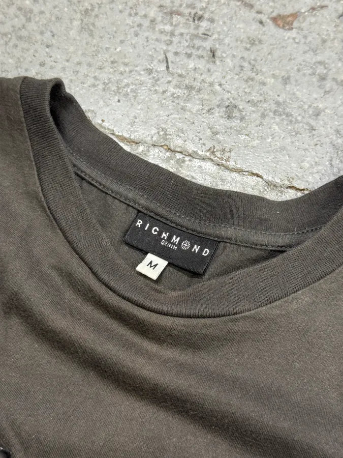 2000s Richmond Rich Grey Brown Longsleeves XOoQBis 4