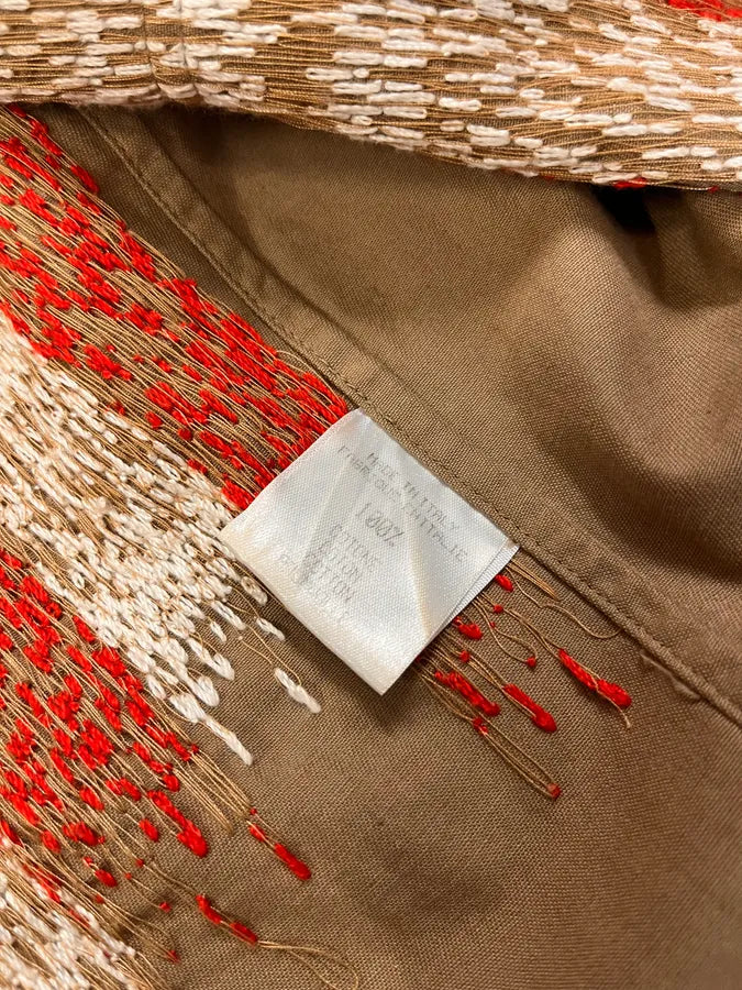 2000s Roberto Cavalli American Flag Beige Shirt HTnQIRo 9