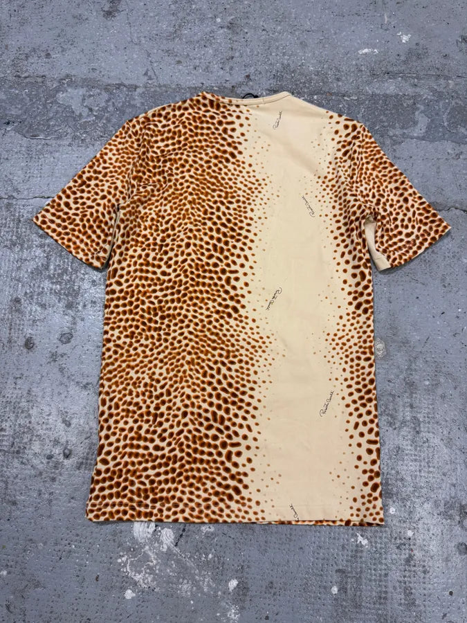 2000s Roberto Cavalli Animal Print White T-Shirt qMjbFDT 4