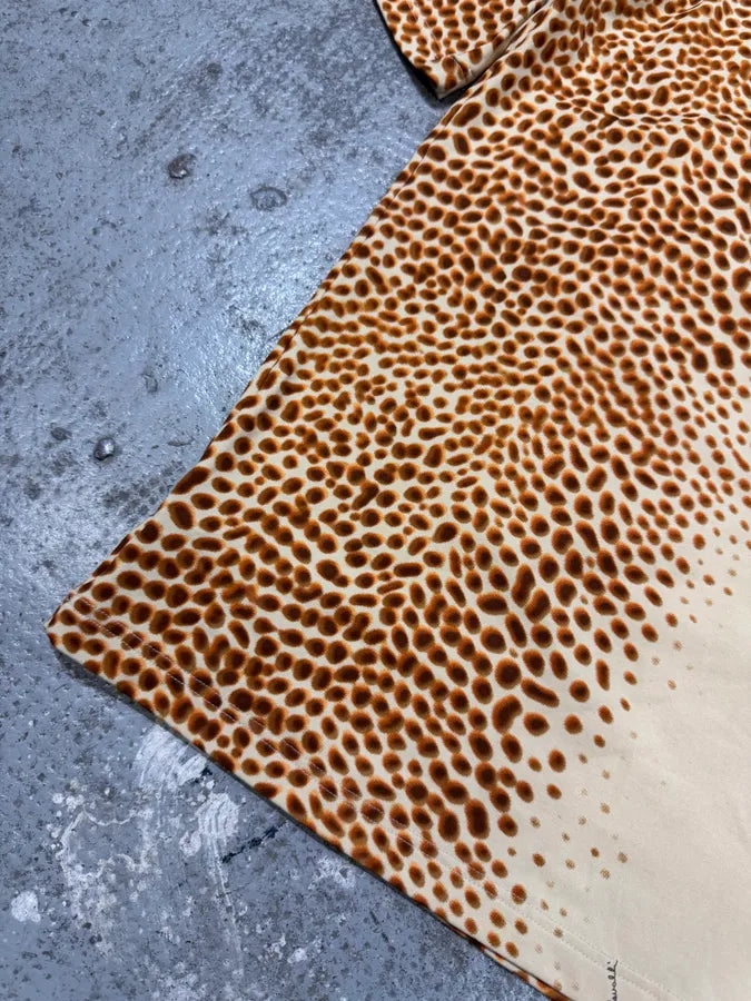 2000s Roberto Cavalli Animal Print White T-Shirt qMjbFDT 7