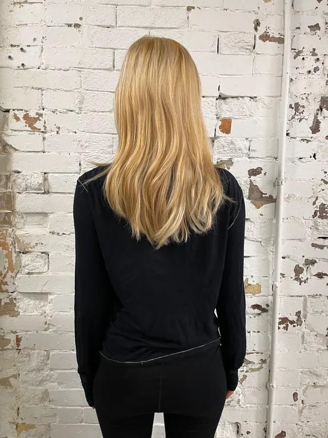 2000s Roberto Cavalli Astrology Black Longsleeves ISohZTb 2