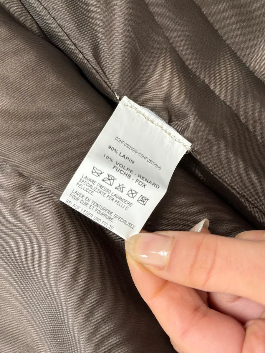 2000s Roberto Cavalli Beige Fur Vest JwUeoUw 9