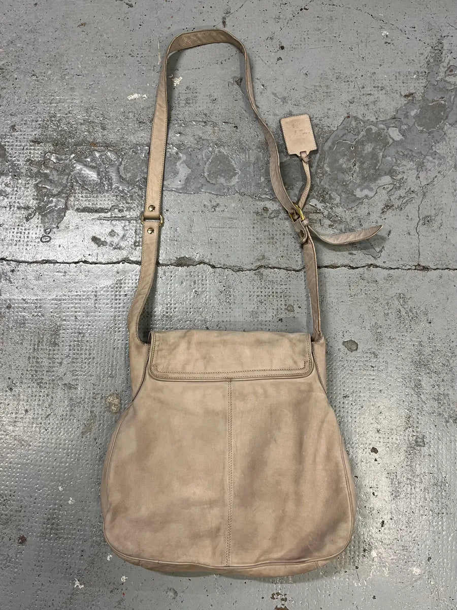 2000s Roberto Cavalli Beige Leather Handle Bag kDAZzkZ 5