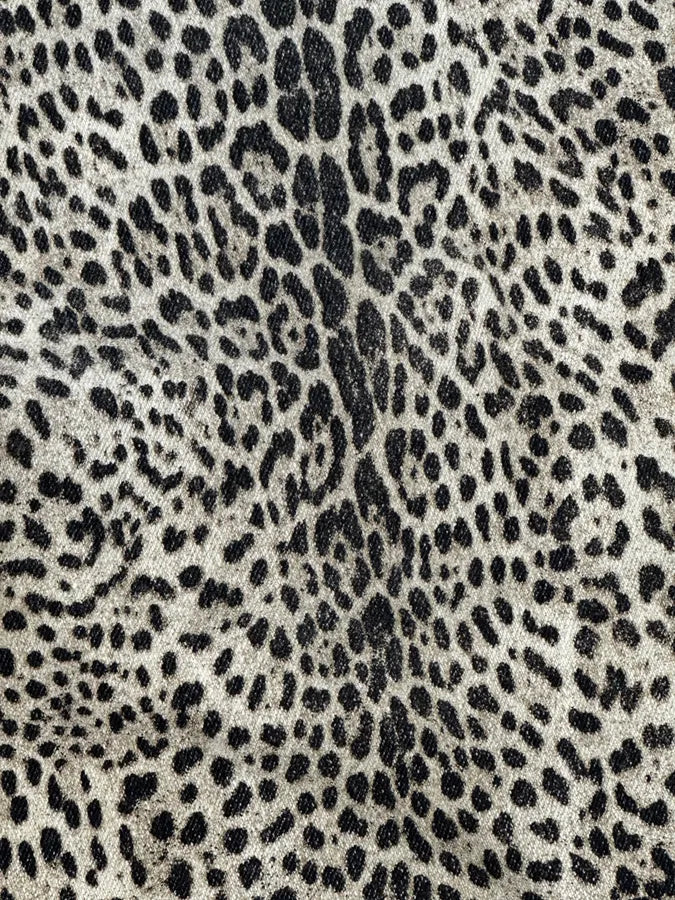 1990s Roberto Cavalli Beige Leopard Print Pants kvylRuA 7