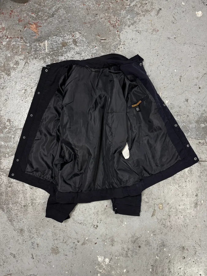 2000s Roberto Cavalli Black Buttoned Jacket PSNtGKq 4