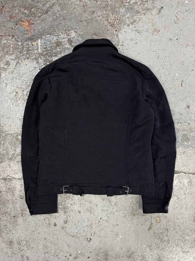 2000s Roberto Cavalli Black Buttoned Jacket PSNtGKq 2