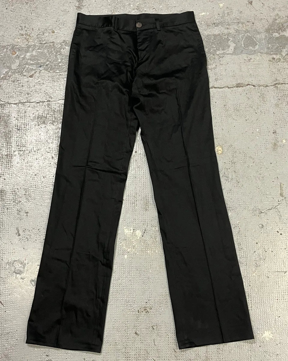 2000s Roberto Cavalli Black Classy Casual Pants bAbYQRD 4