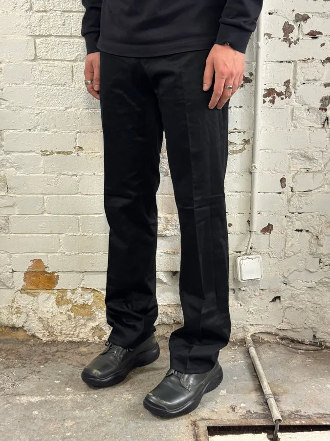 2000s Roberto Cavalli Black Classy Casual Pants bAbYQRD 1