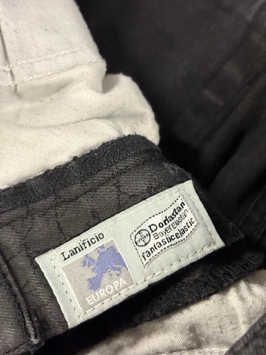 2000s Roberto Cavalli Black Crocodile Effect Obscure Pants yOQtZOr 8