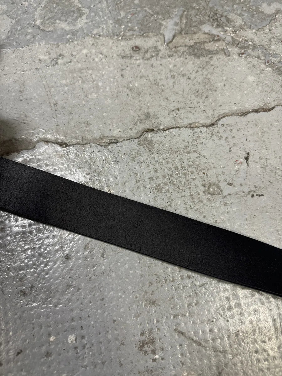 2000s Roberto Cavalli Black Embellished Buckle Leather Belt (OS) RWZtvas 6