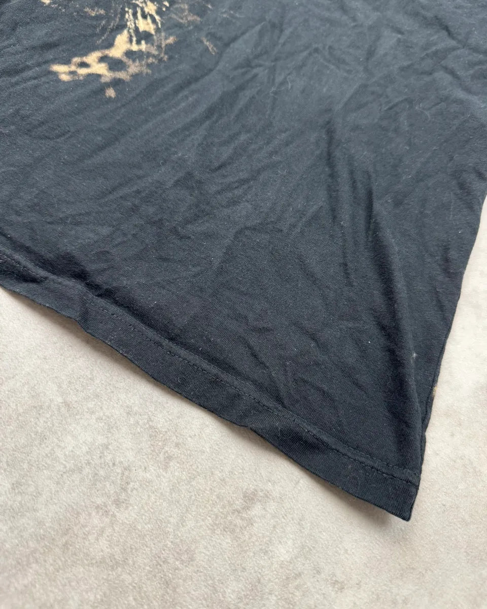 2000s Roberto Cavalli Black Leopard Print T-Shirt xZvIrGC 7