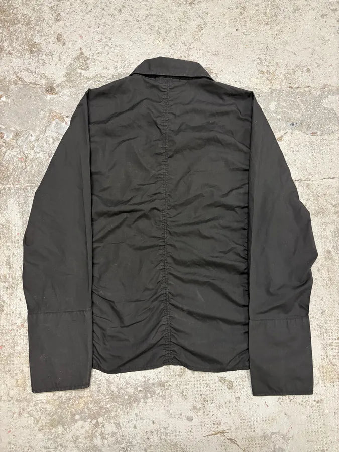 2000s Cavalli Black Pleats Shirt KjVfbmJ 2