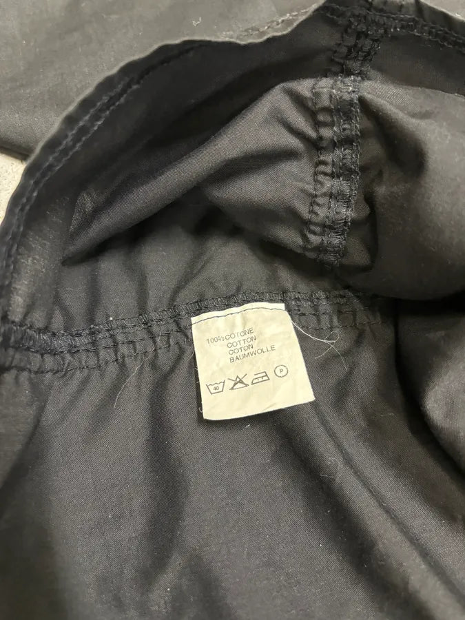 2000s Cavalli Black Pleats Shirt KjVfbmJ 6