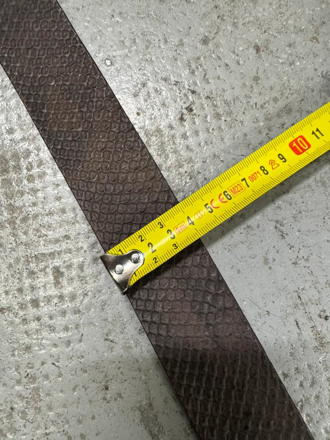 2000s Roberto Cavalli Black Snake Buckle Leather Belt (OS) frwaNdy 3