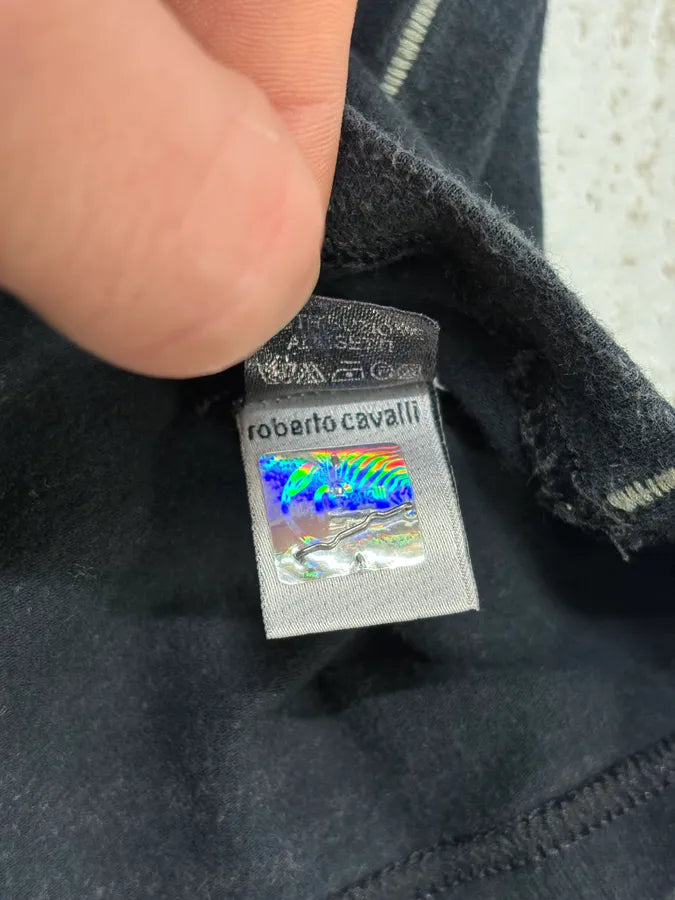 2000s Roberto Cavalli Black Zebra T-Shirt iGxNcJR 9