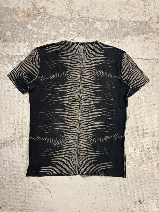 2000s Roberto Cavalli Black Zebra T-Shirt iGxNcJR 5