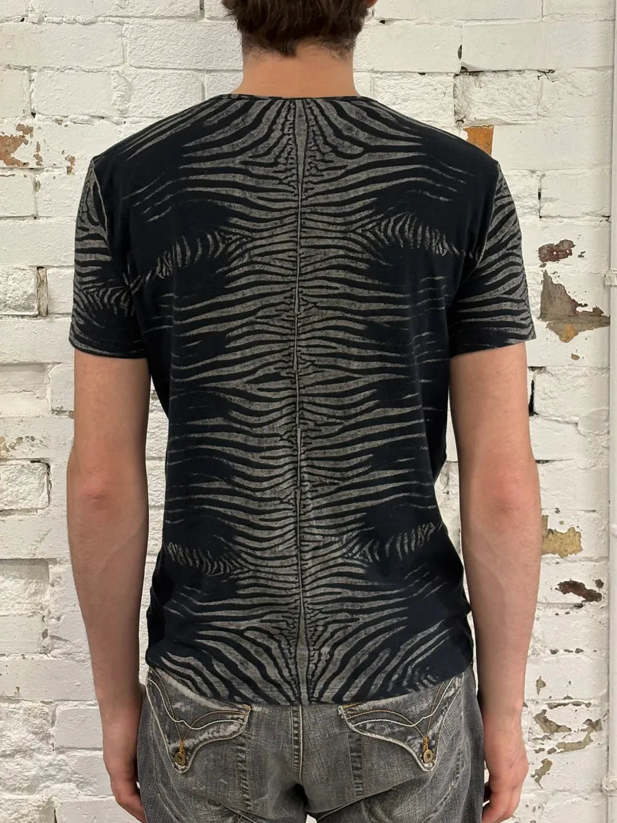2000s Roberto Cavalli Black Zebra T-Shirt iGxNcJR 2