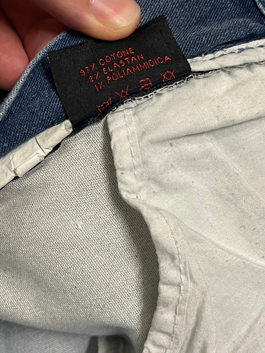 2000s Roberto Cavalli Blue Gradient Pants aJtXQhR 11