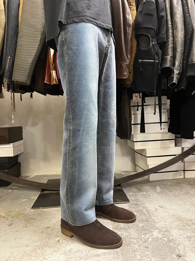 2000s Roberto Cavalli Blue Gradient Pants aJtXQhR 2