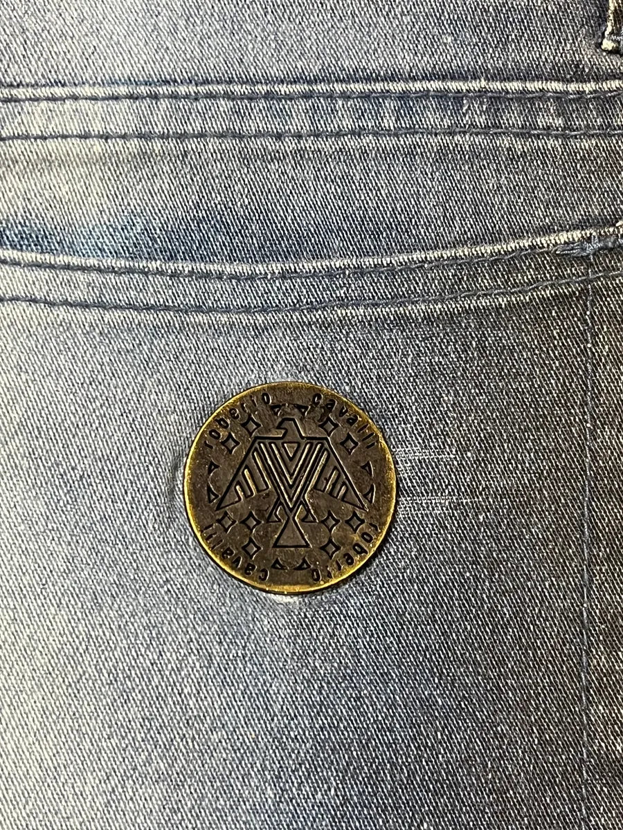 2000s Roberto Cavalli Blue Gradient Pants aJtXQhR 7