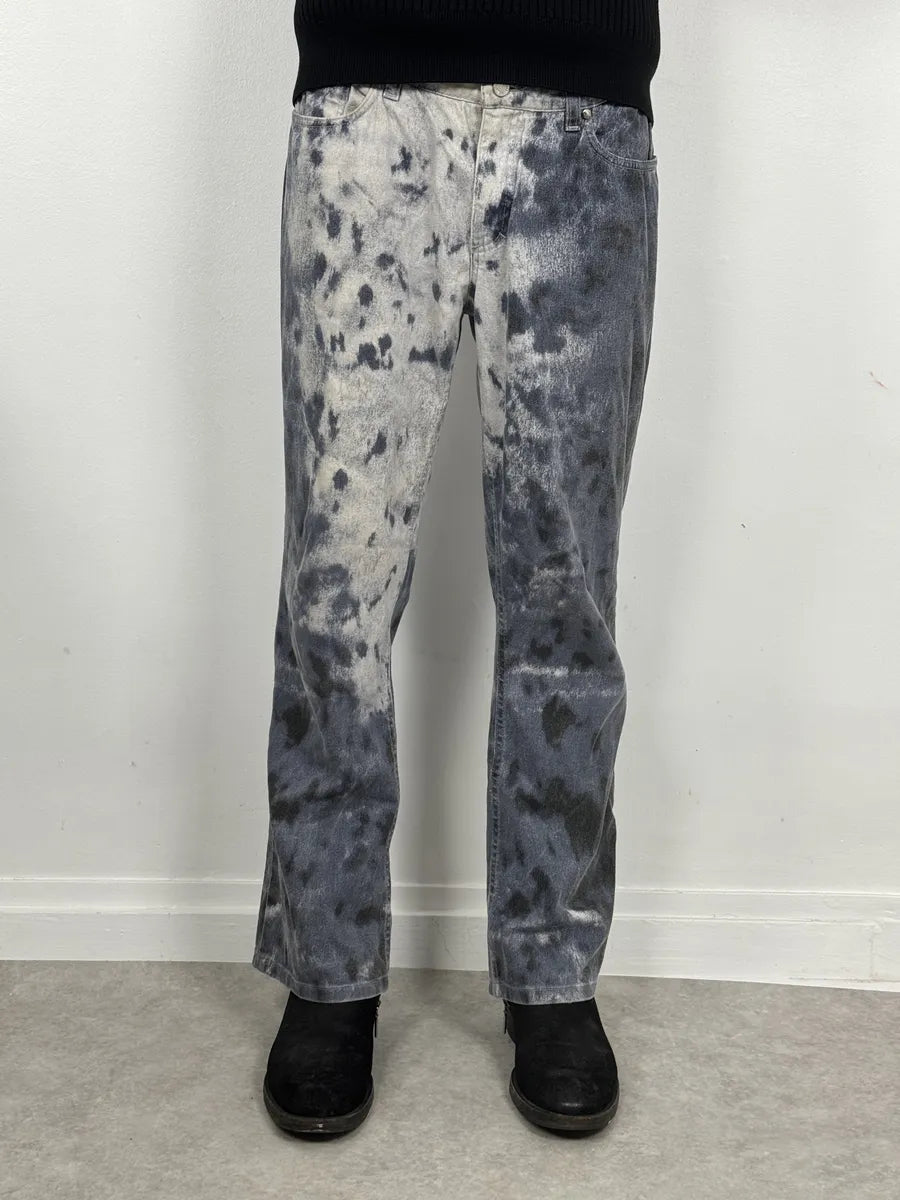 2000s Roberto Cavalli Blue Royal Cloud Pants pPTbUZm 1