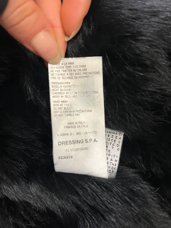 2000s Roberto Cavalli Brown & Black Cardigan Sweater EUbpVGb 10