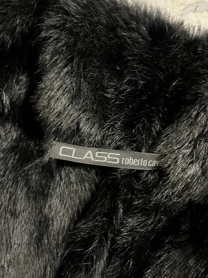 2000s Roberto Cavalli Brown & Black Cardigan Sweater EUbpVGb 8