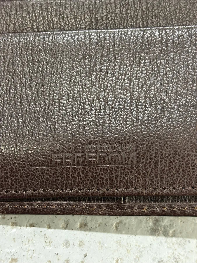 2000s Roberto Cavalli Brown Crocodile Effect Leather Wallet yXLKtQo 3