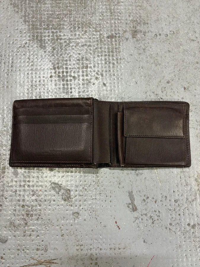 2000s Roberto Cavalli Brown Crocodile Effect Leather Wallet yXLKtQo 2